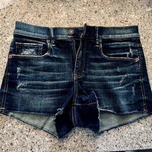 Abercrombie & Fitch Indigo Jean Shorts